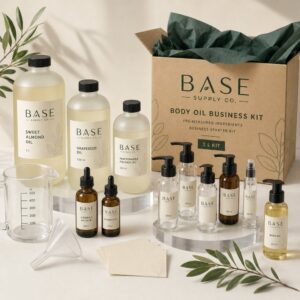 Body Oil Business Kit – premium cosmetic raw material by BASE Supply Co
