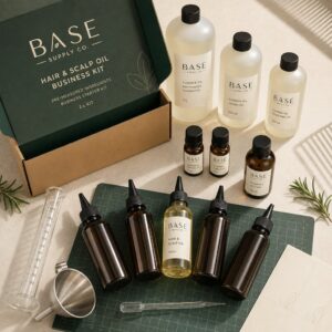 Hair & Scalp Oil Business Kit – premium cosmetic raw material by BASE Supply Co