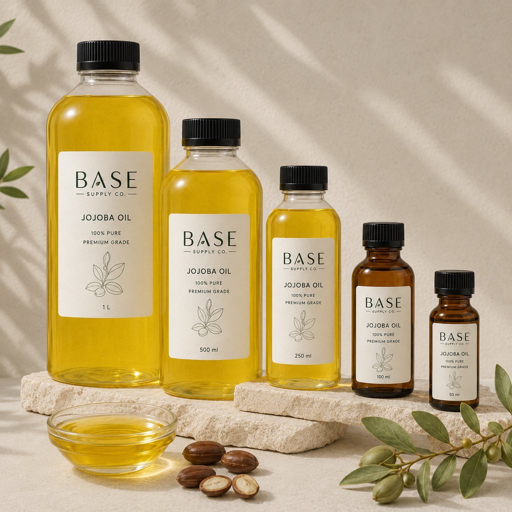 BASE-JOJOBA-OIL Jojoba Oil – premium cosmetic raw material by BASE Supply Co