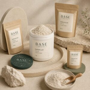 Kaolin Clay – premium cosmetic raw material by BASE Supply Co