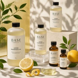 Lemon Fragrance Oil – premium cosmetic raw material by BASE Supply Co