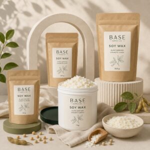 Soy Wax – premium cosmetic raw material by BASE Supply Co