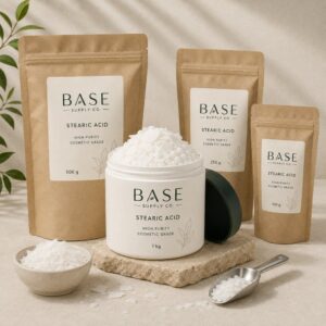 Stearic Acid – premium cosmetic raw material by BASE Supply Co