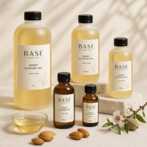 Sweet Almond Oil – premium cosmetic raw material by BASE Supply Co