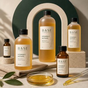 Vitamin E Acetate – premium cosmetic raw material by BASE Supply Co