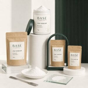 Zinc Oxide BP – premium cosmetic raw material by BASE Supply Co
